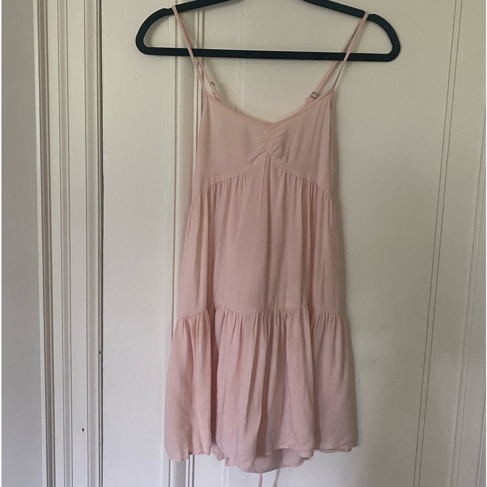 Urban Outfitters Light Pink Mini Slip Dress